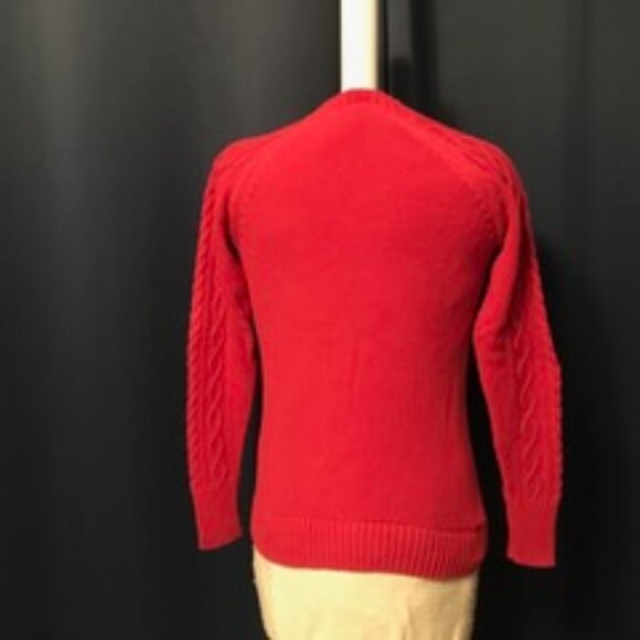 Red Gap Pullover Sweater - Picture 2 of 2